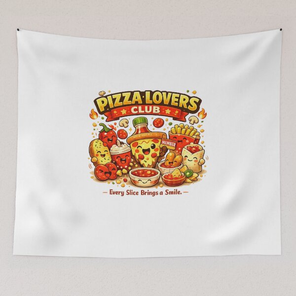 Item preview, Pizza Lovers Club – Every Slice Brings a Smile designed and sold by Ripoubsb.