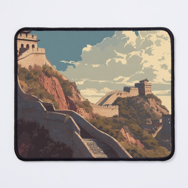 Item preview, Great Wall of China, Winding Fortress Wall Art designed and sold by MarkedArtPrints.