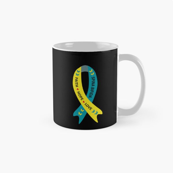 Item preview, Spina Bifida Faith Hope Love Awareness Ribbon designed and sold by PattersArt.