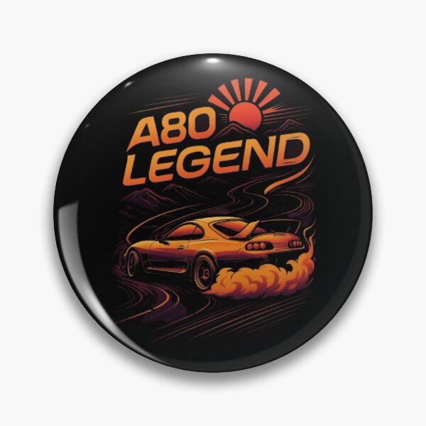 Item preview, A80 Legend Design, Toyota Supra MK4 Shirt, JDM Icon, 2JZ Turbo, Japanese Sports Car, Street Racing, Tuner Culture, Drift Performance Graphic designed and sold by Typologystudios.