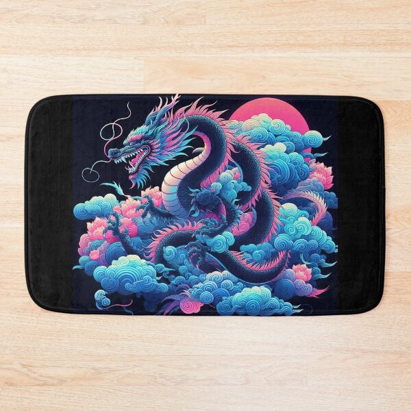 Item preview, The Neon Reverie of the Lunar Dragon designed and sold by bloorose.