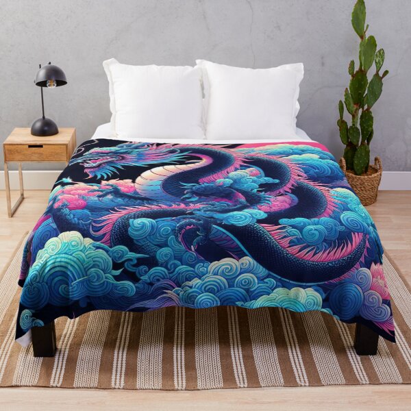 Item preview, The Neon Reverie of the Lunar Dragon designed and sold by bloorose.