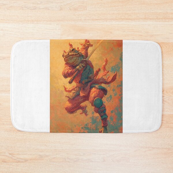 Item preview, Bushido frog designed and sold by ExpressoJungle.