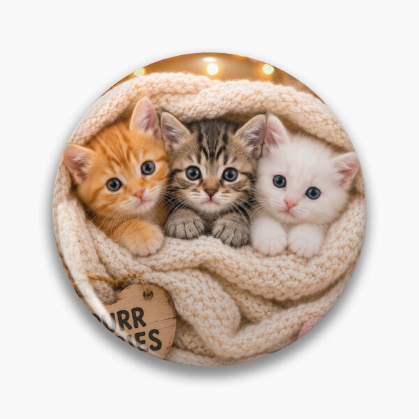Item preview, Purr Babies Cozy Kitten Portrait designed and sold by BagFactoryUK.