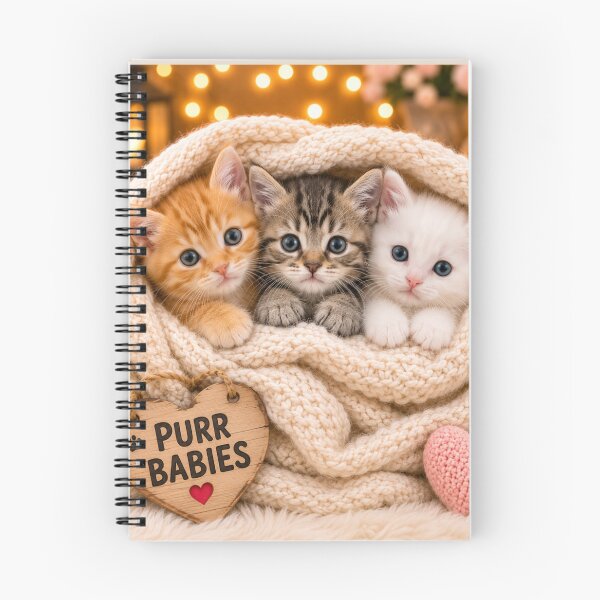 Item preview, Purr Babies Cozy Kitten Portrait designed and sold by BagFactoryUK.