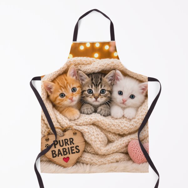 Item preview, Purr Babies Cozy Kitten Portrait designed and sold by BagFactoryUK.