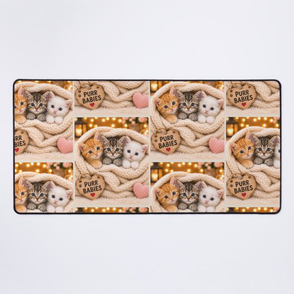Item preview, Purr Babies Cozy Kitten Portrait designed and sold by BagFactoryUK.