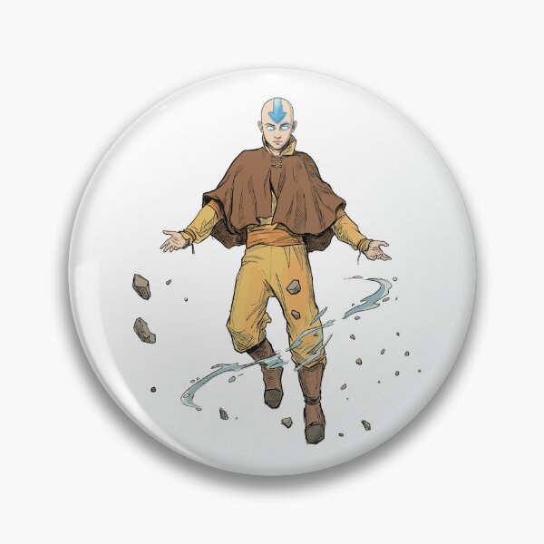 Item preview, Aang ascending into the sky Avatar State scene designed and sold by PrincessLavinia.