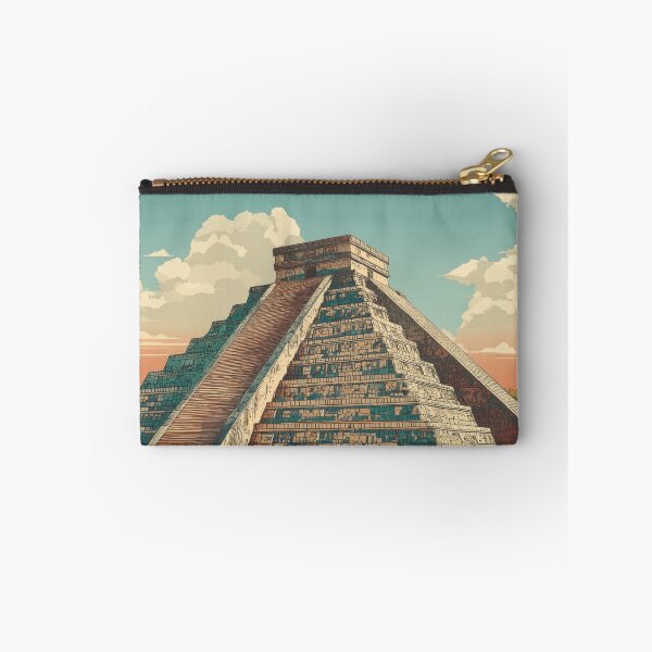 Item preview, Chichen Itza, Step Pyramid Wall Art designed and sold by MarkedArtPrints.