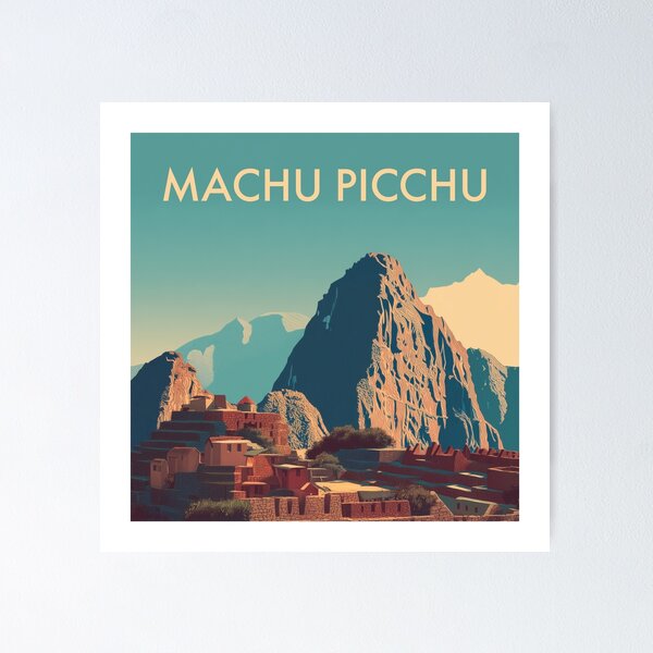 Item preview, Machu Picchu, Andes Citadel Wall Art designed and sold by MarkedArtPrints.