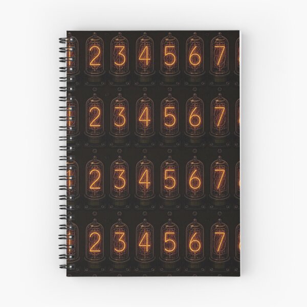 Item preview, Nixie Tube Readout Pattern — Amber Glow Analog Display designed and sold by NominalSystems.
