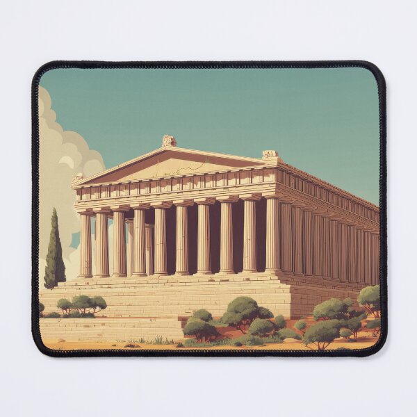 Item preview, Temple of Artemis, Sacred Columns Wall Art designed and sold by MarkedArtPrints.