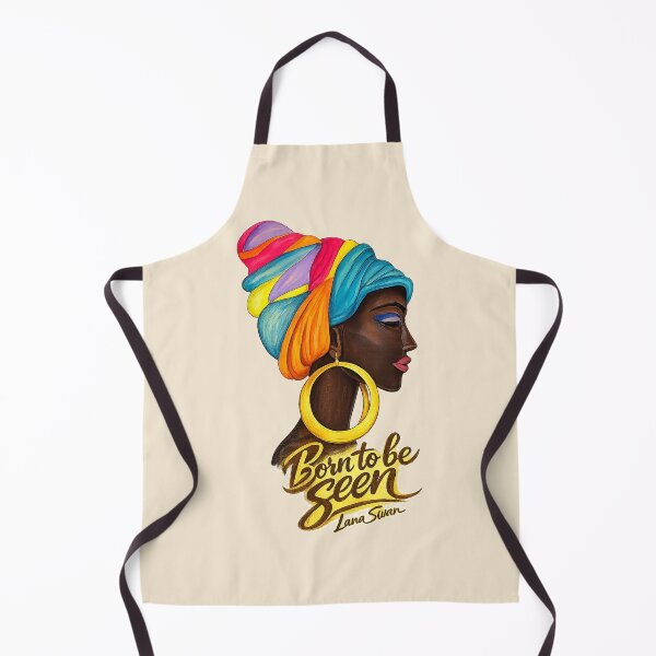 Item preview, BORN TO BE SEEN | African Woman Portrait by Lana Swan designed and sold by BlueberrySwan.