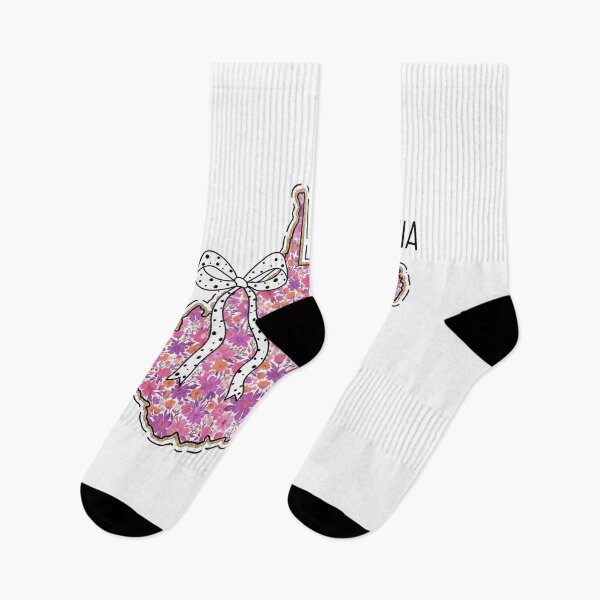 Item preview, Cute West Virginia Floral Map Graphic Coquette Bow Design  designed and sold by Paper Drip.