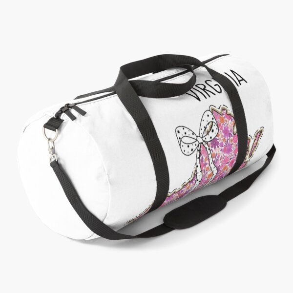 Item preview, Cute Virginia Floral Map Graphic Coquette Bow Design designed and sold by Paper Drip.