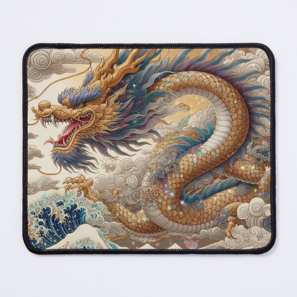 Item preview, The Gilded Tempest of the Dragon King designed and sold by bloorose.