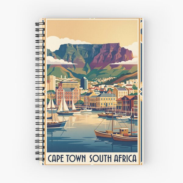 Item preview, Cape Town South Africa Vintage Travel Poster designed and sold by Bomax121.