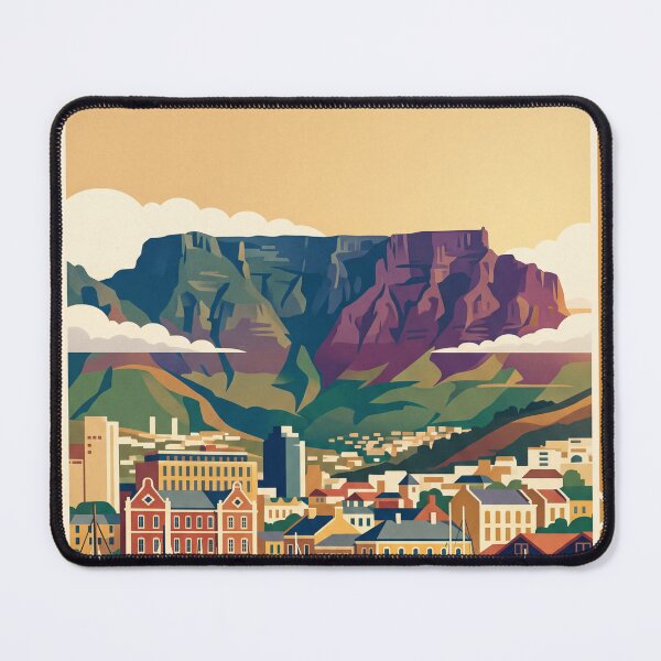 Item preview, Cape Town South Africa Vintage Travel Poster designed and sold by Bomax121.