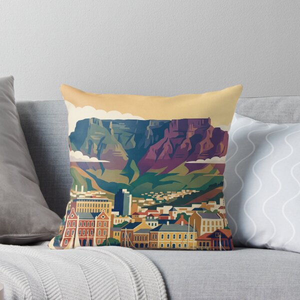 Item preview, Cape Town South Africa Vintage Travel Poster designed and sold by Bomax121.
