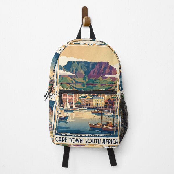 Item preview, Cape Town South Africa Vintage Travel Poster designed and sold by Bomax121.