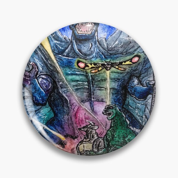 Item preview, Poster 1994 Godzilla vs Spacegodzilla designed and sold by DMDigitalManus.