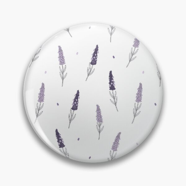 Item preview, Lavender Botanical Line Art Pattern designed and sold by NuvoraNest.