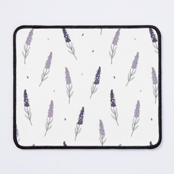 Item preview, Lavender Botanical Line Art Pattern designed and sold by NuvoraNest.