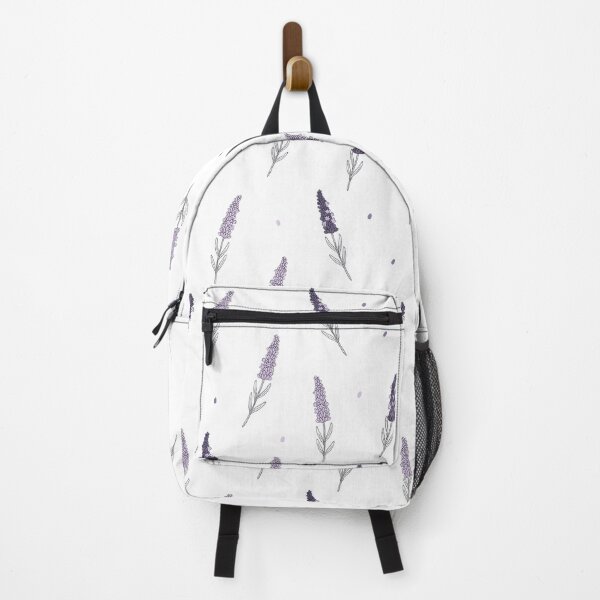 Item preview, Lavender Botanical Line Art Pattern designed and sold by NuvoraNest.