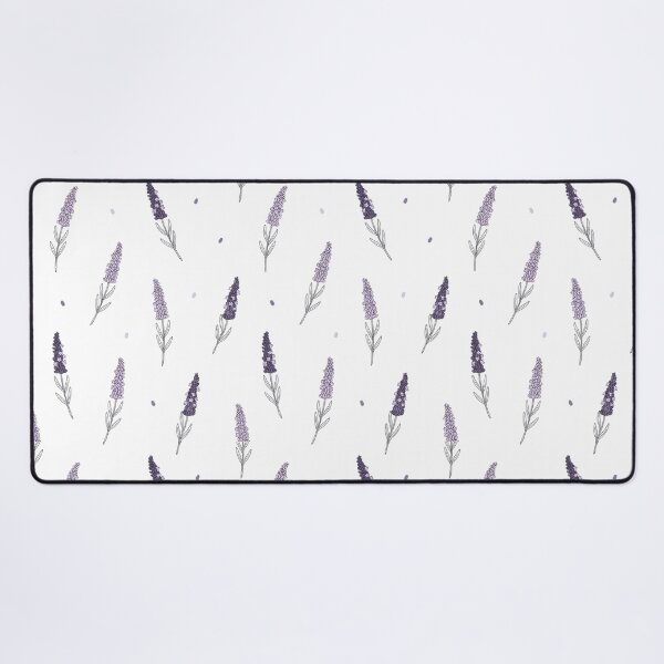 Item preview, Lavender Botanical Line Art Pattern designed and sold by NuvoraNest.