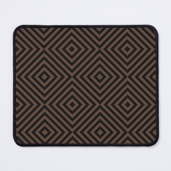 Item preview, Black And Brown Chevron Burst Pattern designed and sold by pattern-archive.