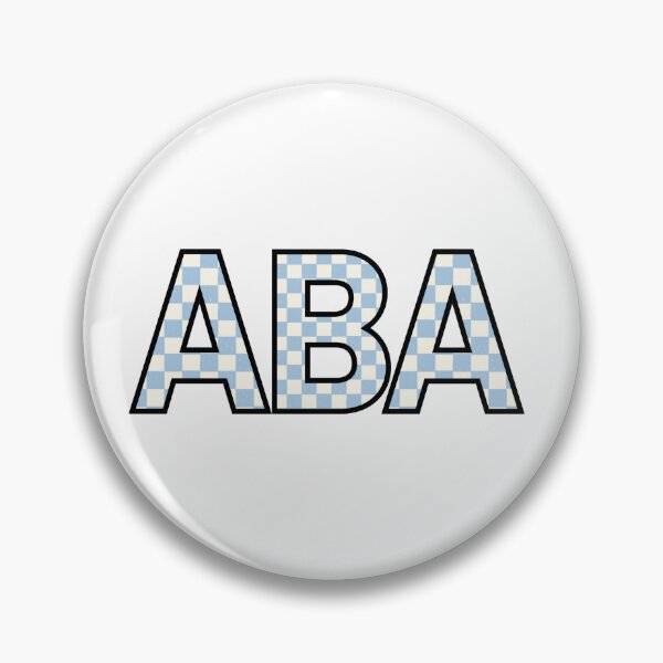 Item preview, ABA therapy gingham designed and sold by b-keys.