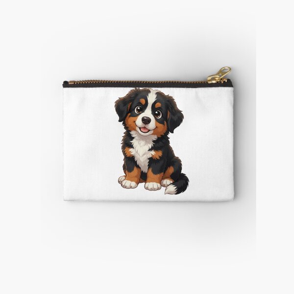 Item preview, Cute Bernese Mountain Dog Puppy – Adorable Cartoon Dog designed and sold by Inkyaccessories.