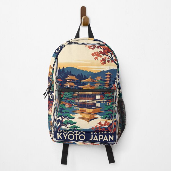Item preview, Kyoto Japan Vintage Travel Poster designed and sold by Bomax121.