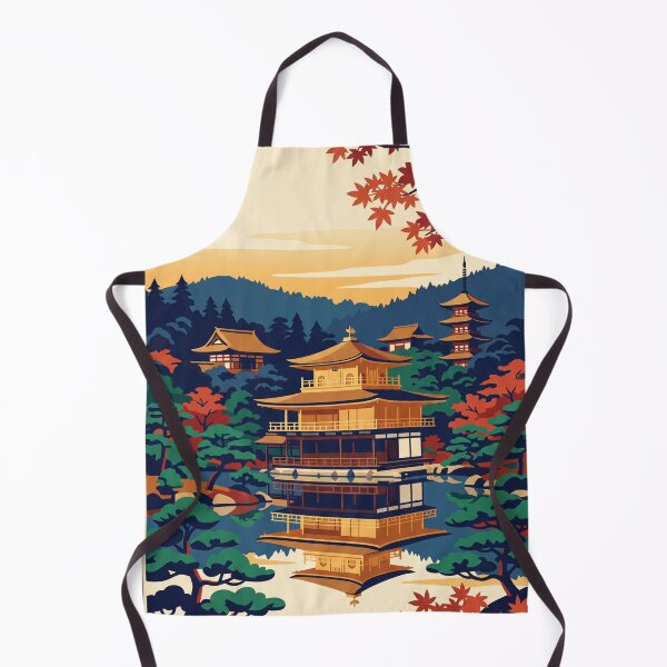 Item preview, Kyoto Japan Vintage Travel Poster designed and sold by Bomax121.