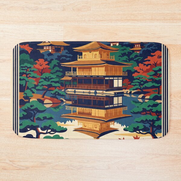 Artikelvorschau, Kyoto Japan Vintage-Reiseposter entworfen und verkauft von Bomax121.