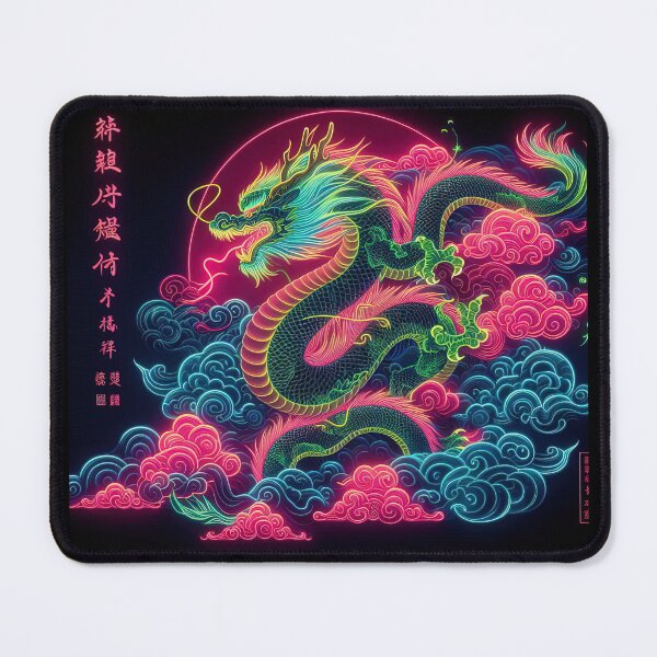 Item preview, The Cyber-Neon Dragon Dynasty designed and sold by bloorose.