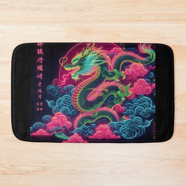 Item preview, The Cyber-Neon Dragon Dynasty designed and sold by bloorose.