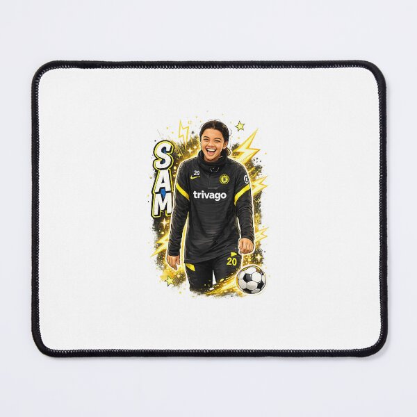 Item preview, Sam Kerr Cartoon Illustration | Women's Football Art designed and sold by Créat 213.