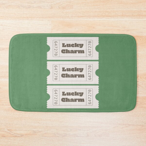 Item preview, Green Aesthetic Lucky Charm Tickets Design, Law of Attraction & Manifestation Artwork designed and sold by SpringTeaDesigns.