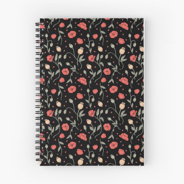 Item preview, Red Poppy Floral Seamless Pattern designed and sold by NuvoraNest.