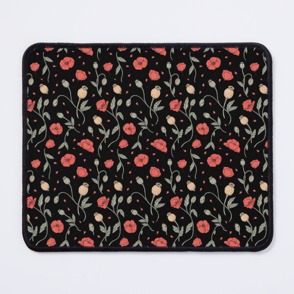 Item preview, Red Poppy Floral Seamless Pattern designed and sold by NuvoraNest.