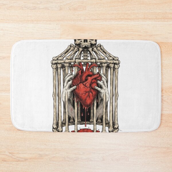 Item preview, Dark Surrealism Bleeding Heart Bone Cage designed and sold by Zacushi.