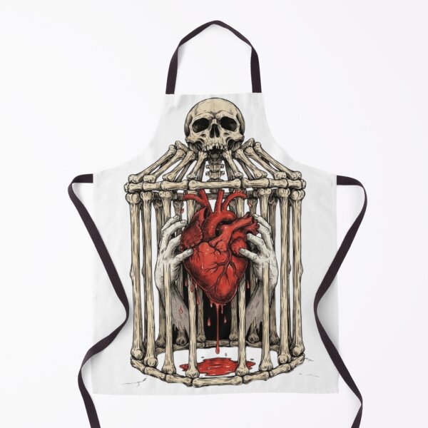 Item preview, Dark Surrealism Bleeding Heart Bone Cage designed and sold by Covenist.