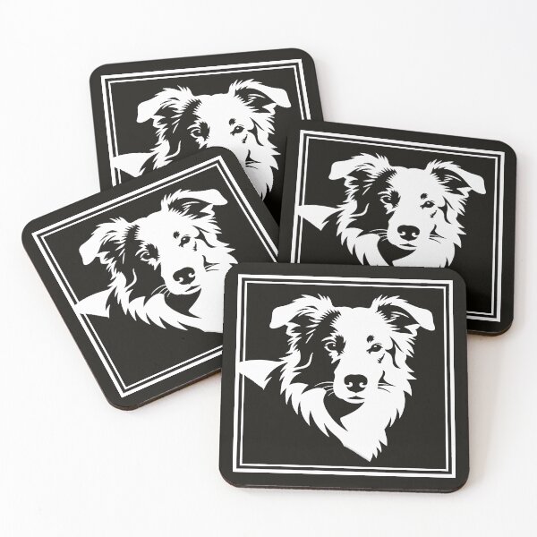 Item preview, Border Collie Spotlight designed and sold by Cathedral of Curiosity.