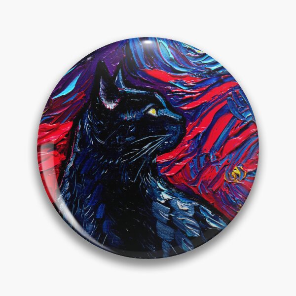 Item preview, Black Cat Night 2 designed and sold by AjaTrier.