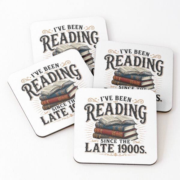 Item preview, I've Been Reading Since the Late 1900s Funny Book Lover Shirt | Librarian Humor | Vintage Reader Quote Design designed and sold by 76Valeria.