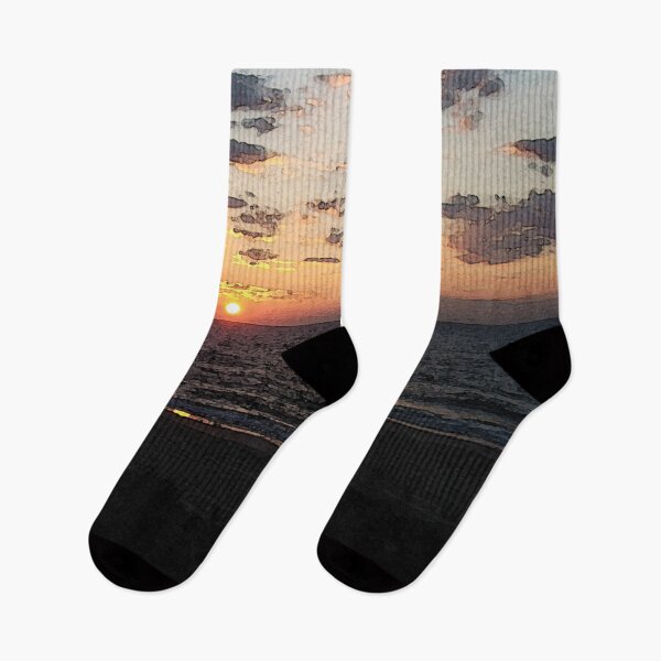 Item preview, Sunrise at the Shore Water Color designed and sold by Here's To Endless Possibilities.