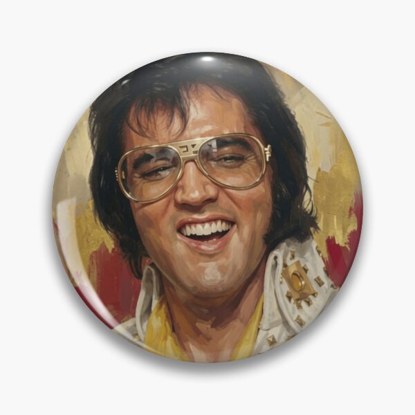 Item preview, ​Elvis Presley 1972 - Las Vegas Era Vintage Art Poster designed and sold by ElvisVintagePosters.