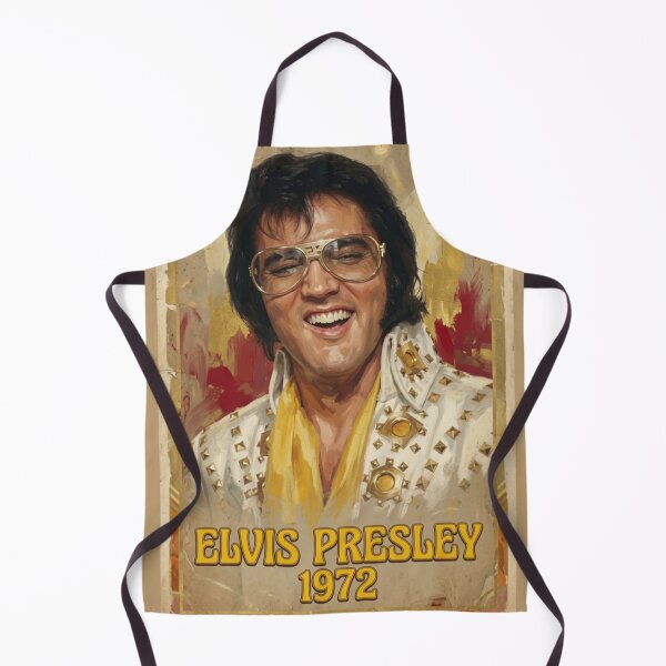 Item preview, Elvis Presley 1972 - Las Vegas Era Vintage Art Poster designed and sold by ElvisVintagePosters.