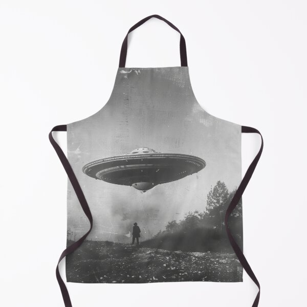 Item preview, UFO Encounter, Vintage Sighting Wall Art designed and sold by MarkedArtPrints.